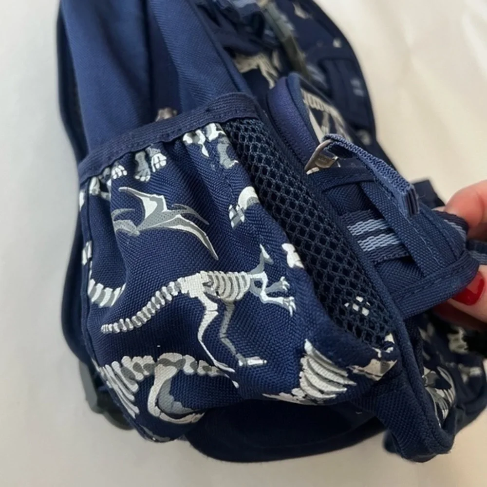 Pottery Barn Kids Mackenzie Navy Blue Dino Bones Glow-in-the-Dark Mini‎ Backpack